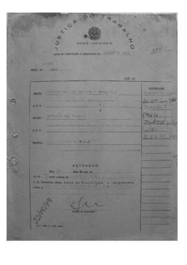 Dissídio Individual Nº 175/77