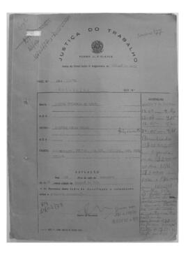 Dissídio Individual Nº 316/76