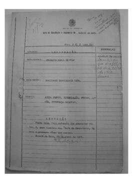 Dissídio Individual Nº 207/67
