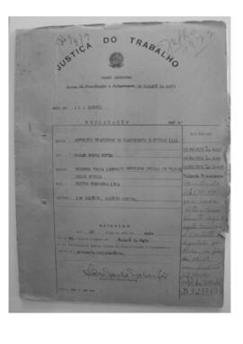 Dissídio Individual Nº 109/72