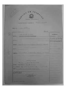 Dissídio Individual Nº 40/80