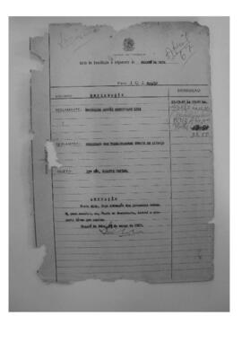 Dissídio Individual Nº 123/67