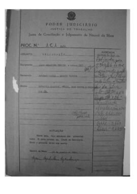 Dissídio Individual Nº 33/66