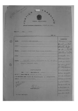 Dissídio Individual Nº 60/79