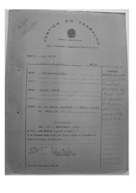Dissídio Individual Nº 167/76