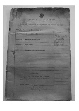 Dissídio Individual Nº 391/66