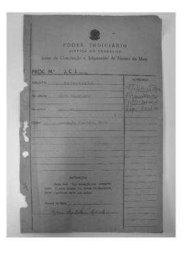 Dissídio Individual Nº 916/64