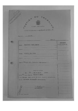 Dissídio Individual Nº 531/80