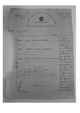 Dissídio Individual Nº 192/77