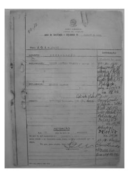 Dissídio Individual Nº 364/67