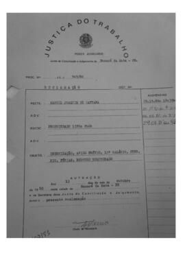 Dissídio Individual Nº 747/80