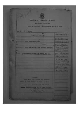 Dissídio Individual Nº 195/69