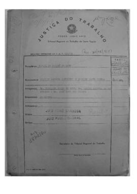 Dissídio Individual Nº 312/78