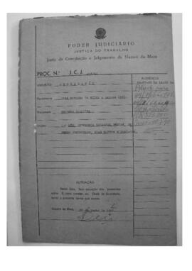 Dissídio Individual Nº 418/66