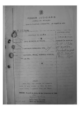 Dissídio Individual Nº 71/69