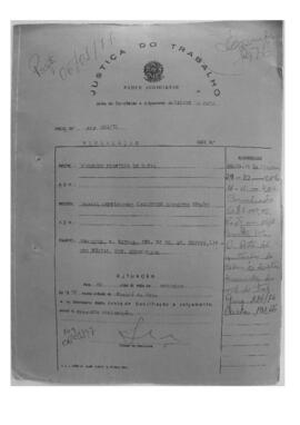 Dissídio Individual Nº 202/76
