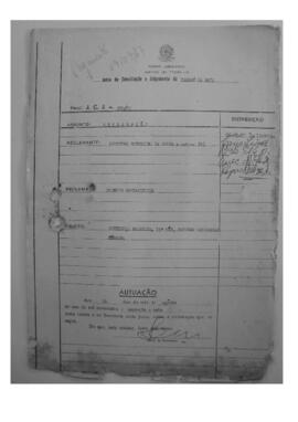 Dissídio Individual Nº 329/67