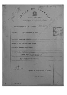 Dissídio Individual Nº 82/78