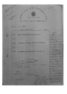 Dissídio Individual Nº 68/78