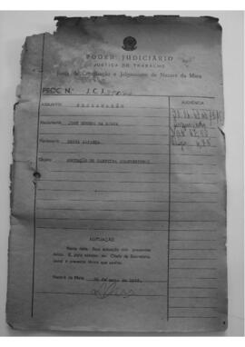 Dissídio Individual Nº 396/66