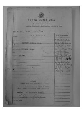Dissídio Individual Nº 44/69
