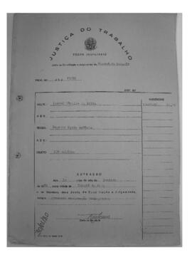 Dissídio Individual Nº 47/80