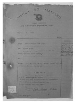 Dissídio Individual Nº 12/72