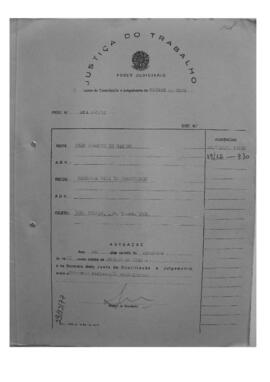 Dissídio Individual Nº 261/77