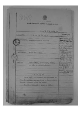Dissídio Individual Nº 267/67