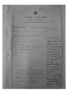 Dissídio Individual Nº 41/69