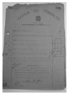 Dissídio Individual Nº 14/70