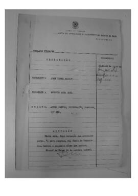 Dissídio Individual Nº 696/66
