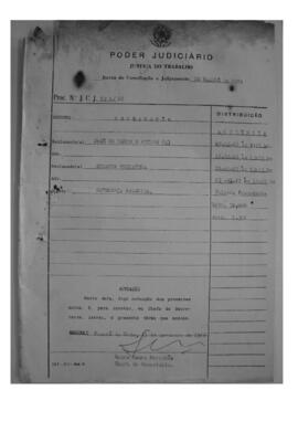 Dissídio Individual Nº 731/66
