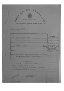 Dissídio Individual Nº 628/80