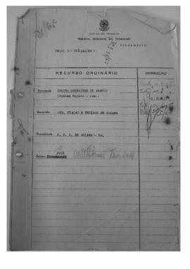 Dissídio Individual Nº 13/65