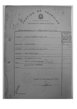 Dissídio Individual Nº 48/80
