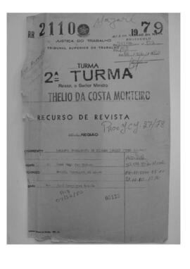 Dissídio Individual Nº 27/78