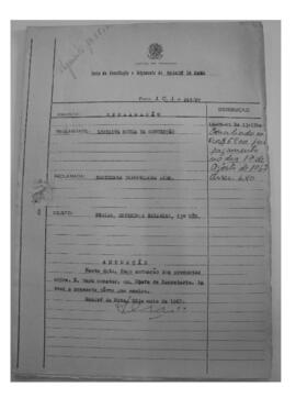 Dissídio Individual Nº 217/67