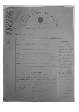 Dissídio Individual Nº 182/76