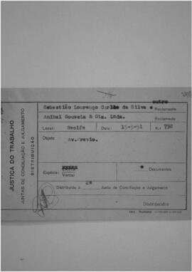 Dissídio Individual  N° 396/51