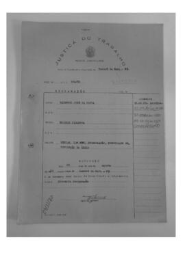 Dissídio Individual Nº 564/80