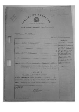 Dissídio Individual Nº 05/80