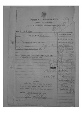 Dissídio Individual Nº 36/69