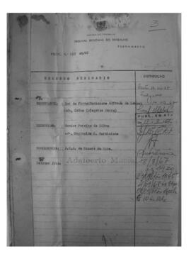 Dissídio Individual Nº 606/66
