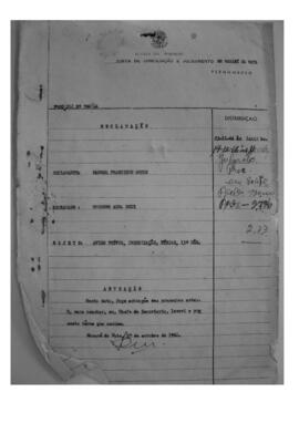 Dissídio Individual Nº 706/66