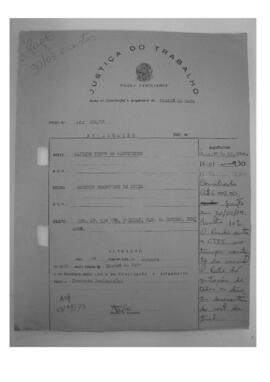 Dissídio Individual Nº 291/78