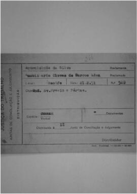 Dissídio Individual  N° 264/51
