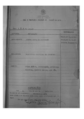 Dissídio Individual Nº 379/67