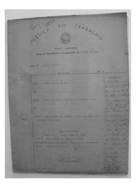 Dissídio Individual Nº 112/72