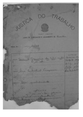Dissídio Individual Nº 16/70